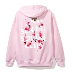 ASSC Zip Pink Hoodie BRAND NEW!